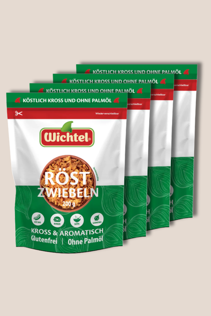 Glutenfreie Röstzwiebeln 200g ohne Palmöl